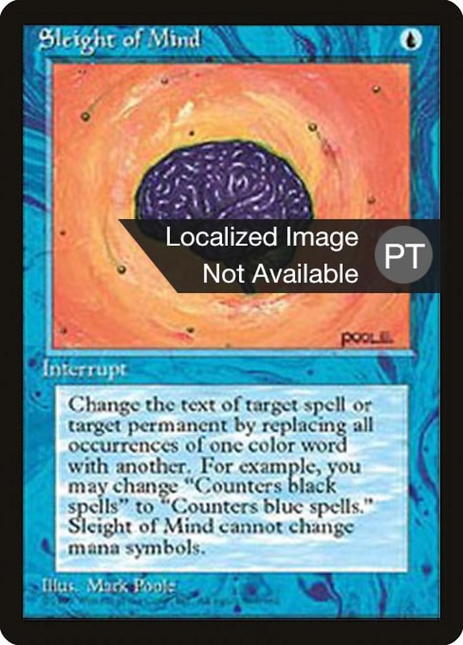 Sleight of Mind [Fourth Edition (Foreign Black Border)] | Odin's Place