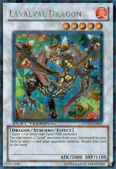 Lavalval Dragon [DT05-EN037] Ultra Rare | Odin's Place