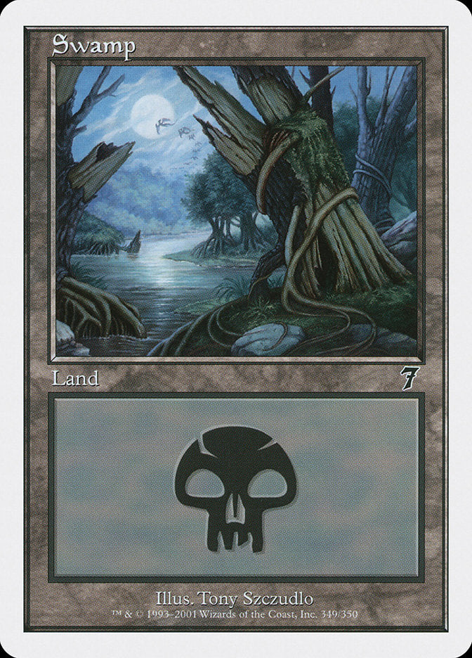 Swamp (349) [Seventh Edition] | Odin's Place