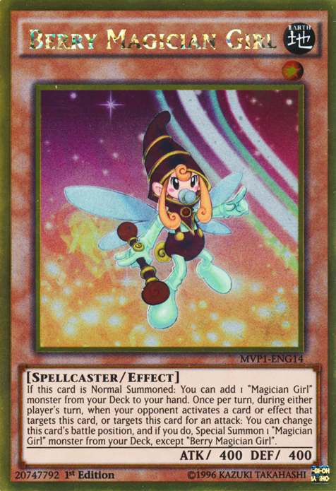 Berry Magician Girl [MVP1-ENG14] Gold Rare | Odin's Place