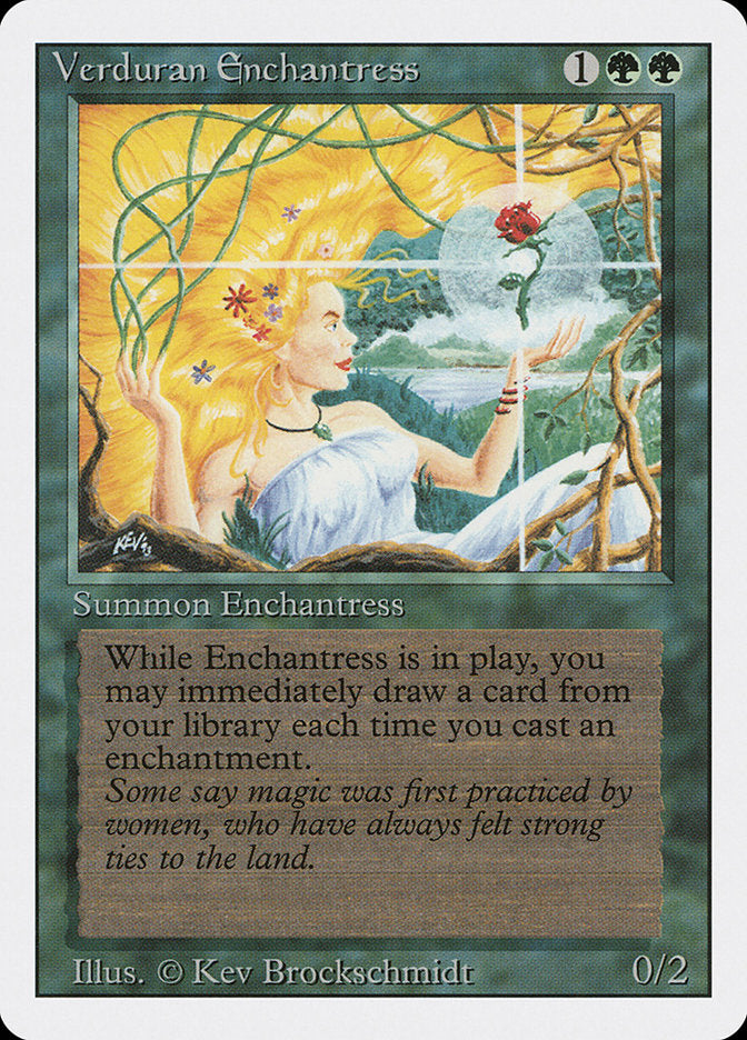 Verduran Enchantress (223) [Revised Edition] | Odin's Place