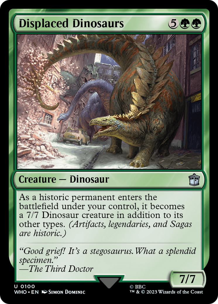 Displaced Dinosaurs [Doctor Who] | Odin's Place