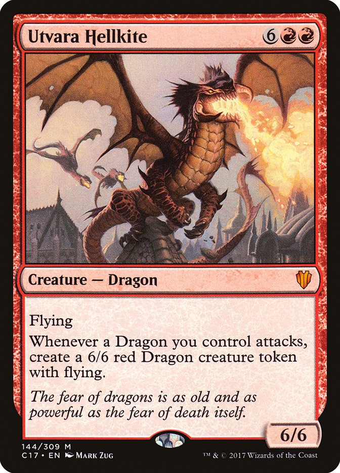 Utvara Hellkite (144) [Commander 2017] | Odin's Place