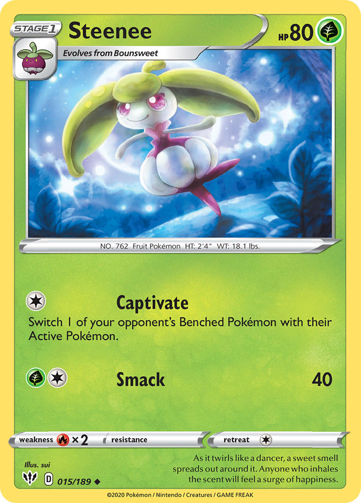 Steenee (015/189) [Sword & Shield: Darkness Ablaze] | Odin's Place