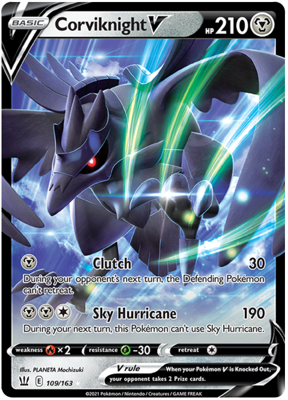 Corviknight V (109/163) [Sword & Shield: Battle Styles] | Odin's Place