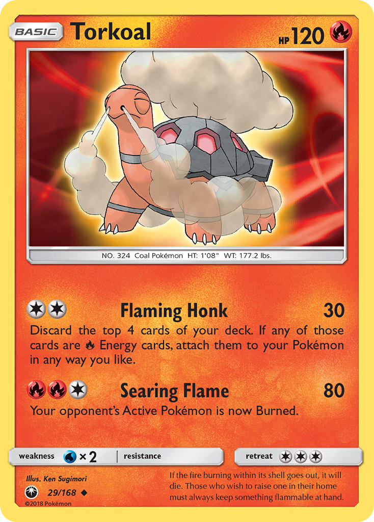 Torkoal (29/168) [Sun & Moon: Celestial Storm] | Odin's Place