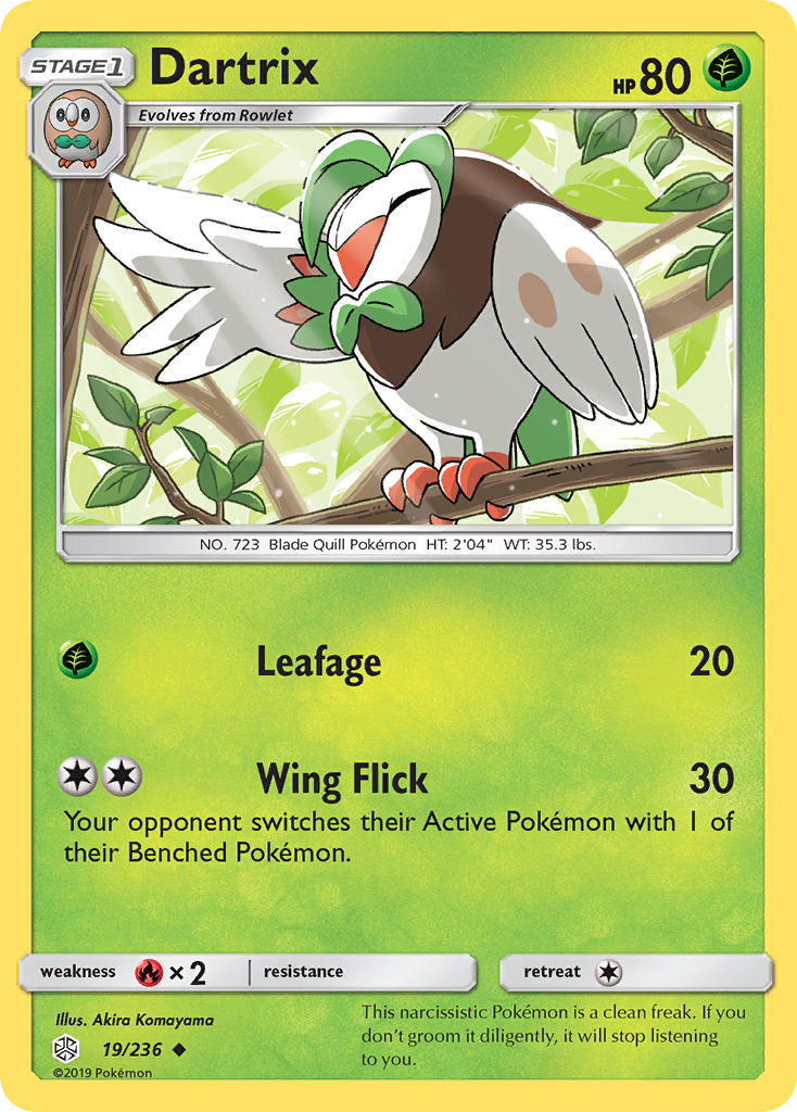 Dartrix (19/236) [Sun & Moon: Cosmic Eclipse] | Odin's Place
