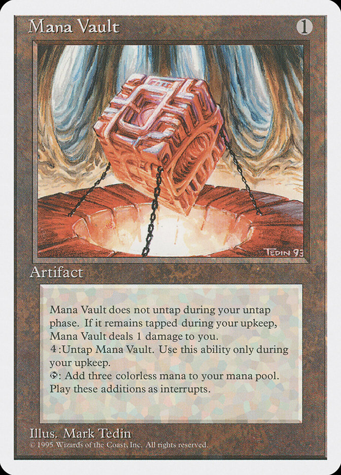 Mana Vault [Fourth Edition] | Odin's Place