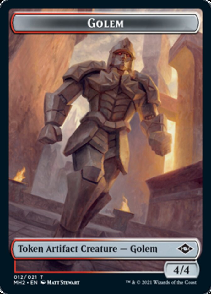 Golem Token [Modern Horizons 2 Tokens] | Odin's Place