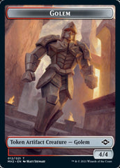 Golem // Treasure (21) Double-Sided Token [Modern Horizons 2 Tokens] | Odin's Place