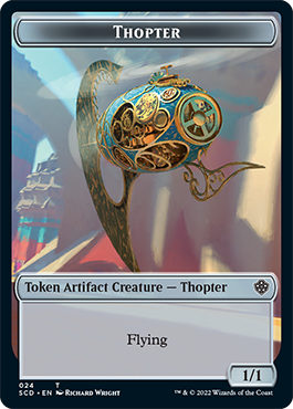 Elephant // Thopter Double-Sided Token [Starter Commander Decks] | Odin's Place
