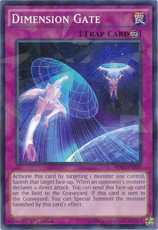 Dimension Gate [BP03-EN226] Shatterfoil Rare | Odin's Place