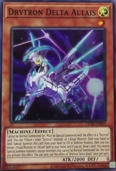 Drytron Delta Altais [OP16-EN013] Super Rare | Odin's Place