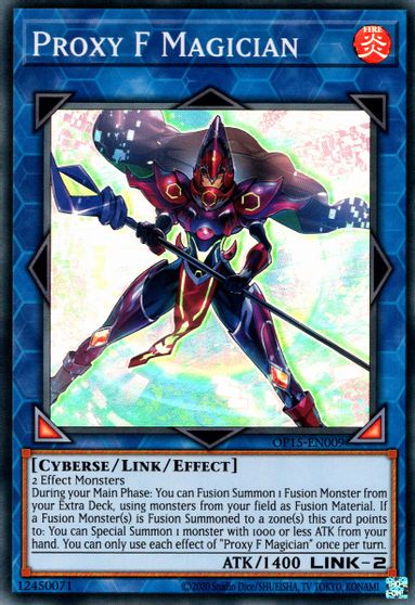 Proxy F Magician [OP15-EN009] Super Rare | Odin's Place