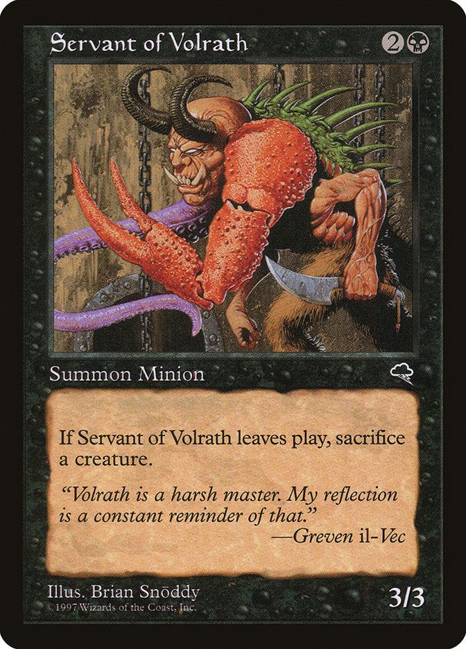 Servant of Volrath (156) [Tempest] | Odin's Place