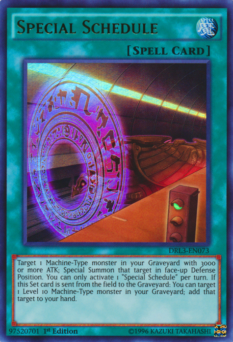 Special Schedule [DRL3-EN073] Ultra Rare | Odin's Place