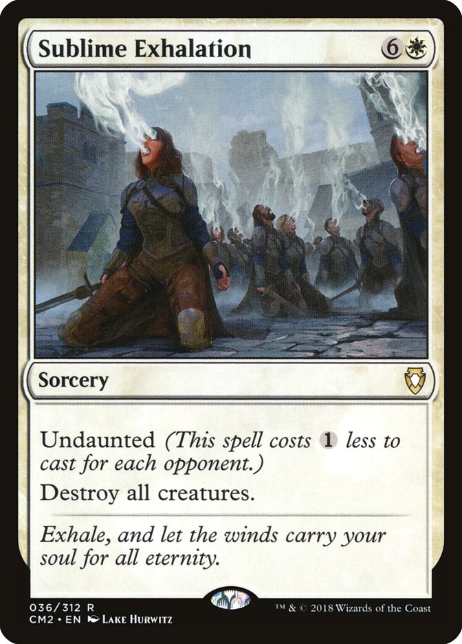Sublime Exhalation (36) [Commander Anthology Volume II] | Odin's Place