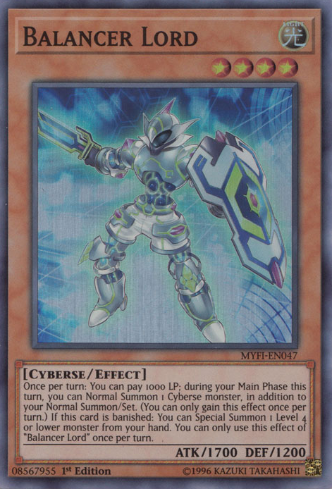 Balancer Lord [MYFI-EN047] Super Rare | Odin's Place