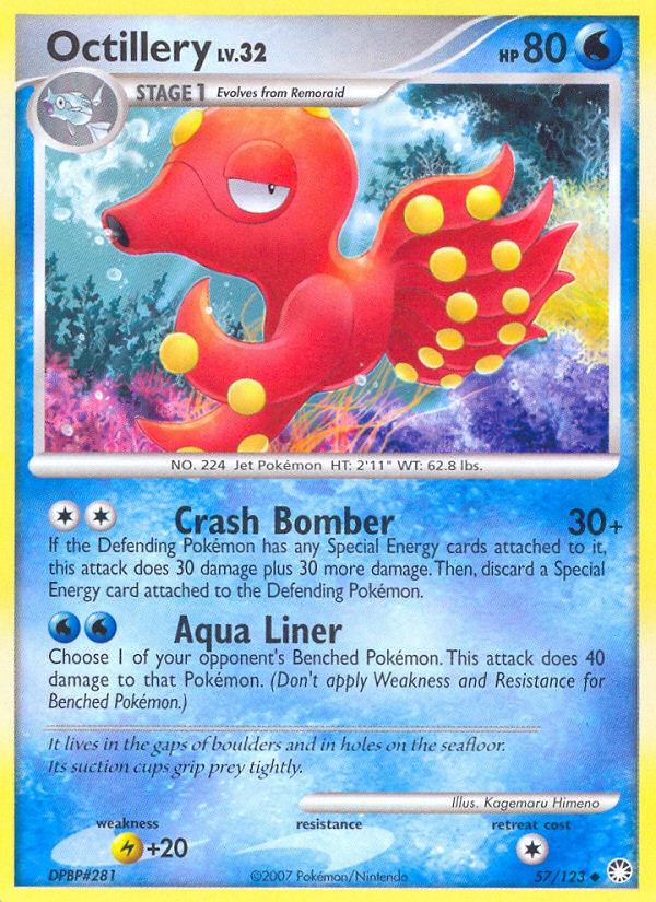 Octillery (57/123) [Diamond & Pearl: Mysterious Treasures] | Odin's Place