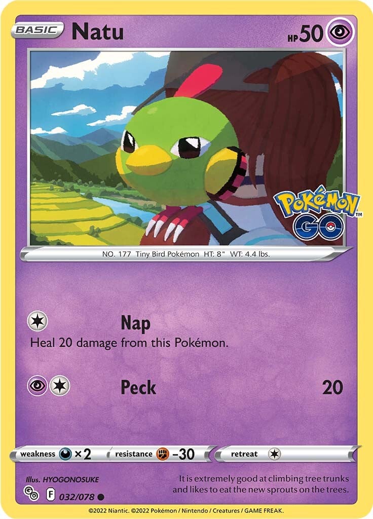 Natu (032/078) [Pokémon GO] | Odin's Place