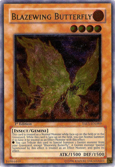 Blazewing Butterfly [TAEV-EN089] Ultimate Rare | Odin's Place