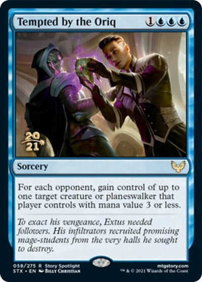 Tempted by the Oriq [Strixhaven: School of Mages Prerelease Promos] | Odin's Place
