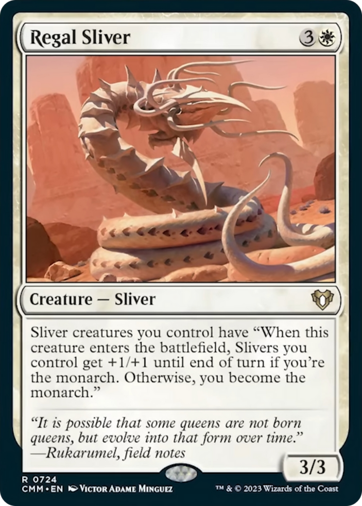 Regal Sliver [Commander Masters] | Odin's Place