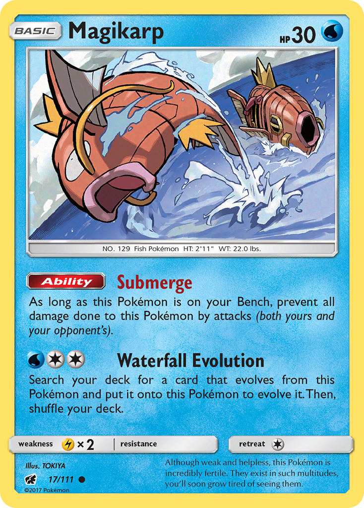 Magikarp (17/111) [Sun & Moon: Crimson Invasion] | Odin's Place