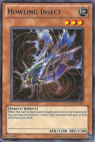 Howling Insect (Blue) [DL13-EN007] Rare | Odin's Place