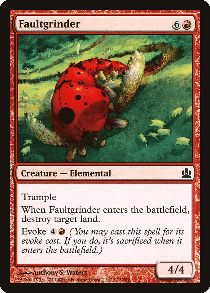 Faultgrinder (122) [Commander 2011] | Odin's Place