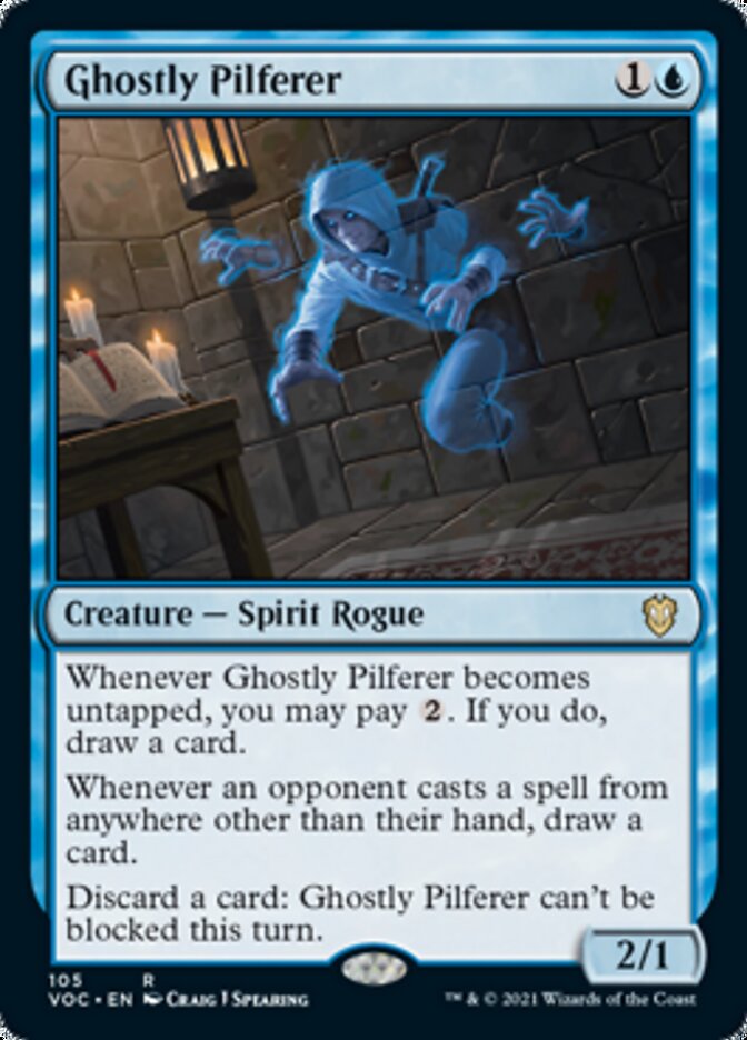 Ghostly Pilferer [Innistrad: Crimson Vow Commander] | Odin's Place