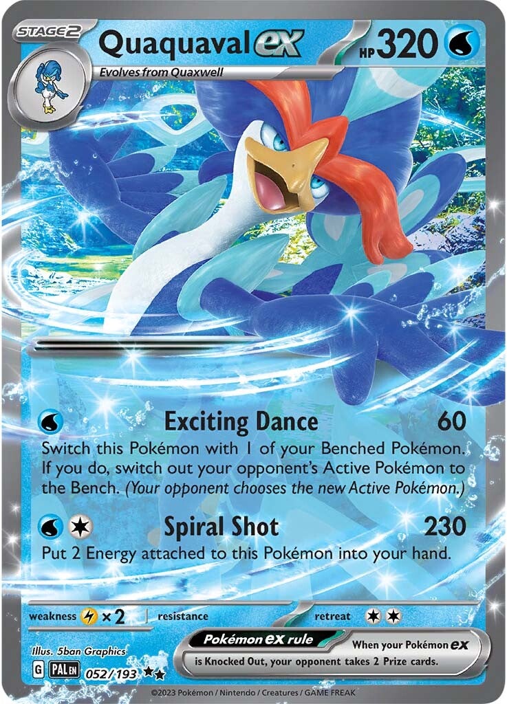 Quaquaval ex (052/193) [Scarlet & Violet: Paldea Evolved] | Odin's Place