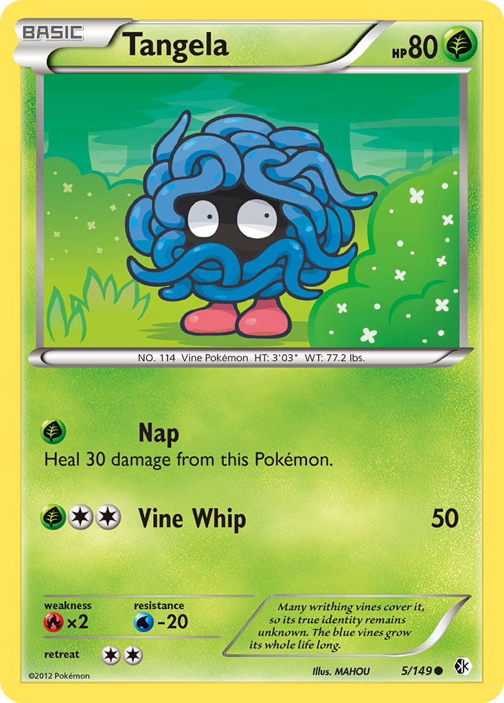 Tangela (5/149) [Black & White: Boundaries Crossed] | Odin's Place