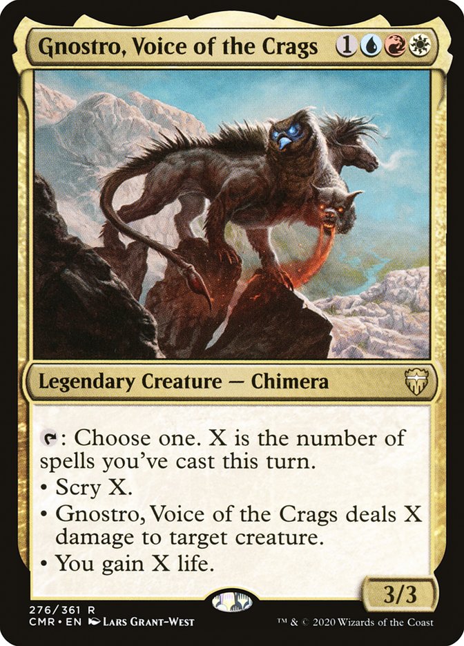 Gnostro, Voice of the Crags [Commander Legends] | Odin's Place