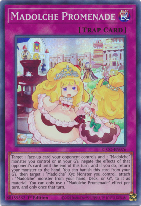 Madolche Promenade [ETCO-EN076] Super Rare | Odin's Place
