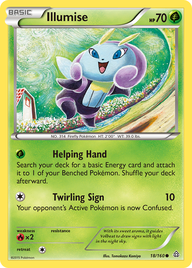Illumise (18/160) [XY: Primal Clash] | Odin's Place