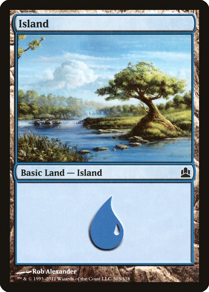 Island (303) [Commander 2011] | Odin's Place