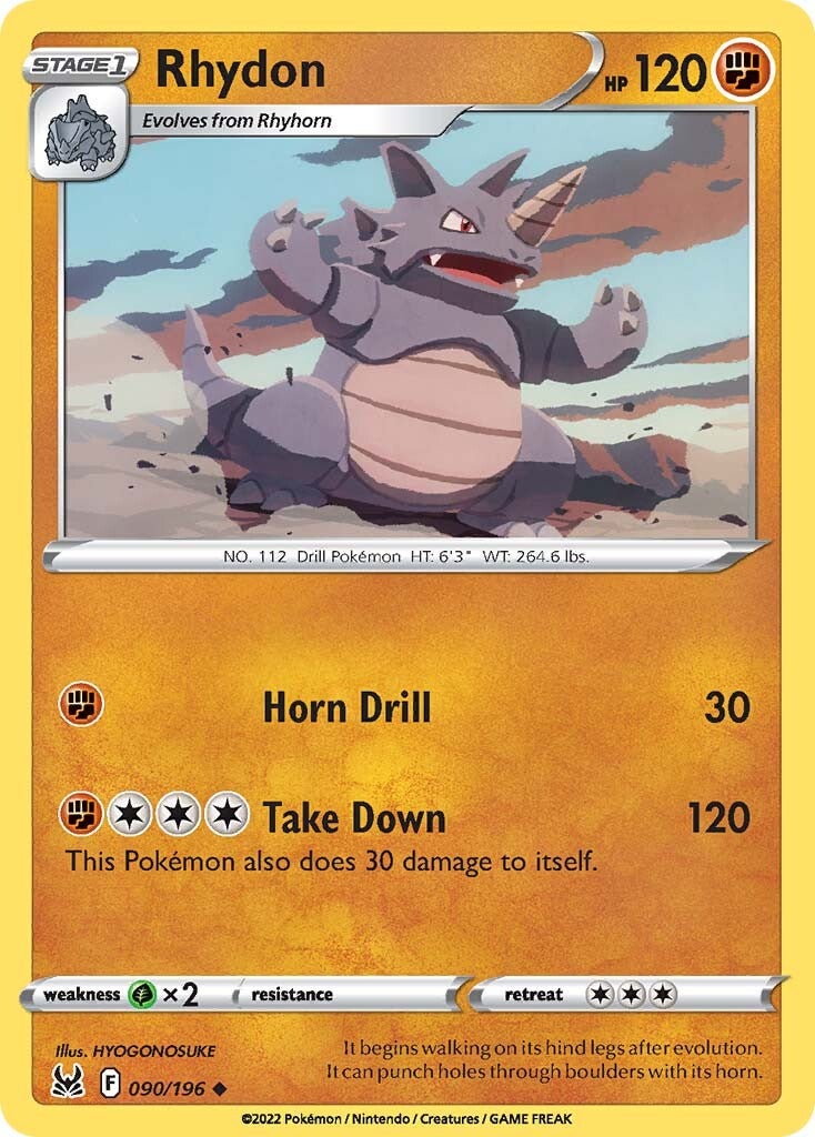 Rhydon (090/196) [Sword & Shield: Lost Origin] | Odin's Place