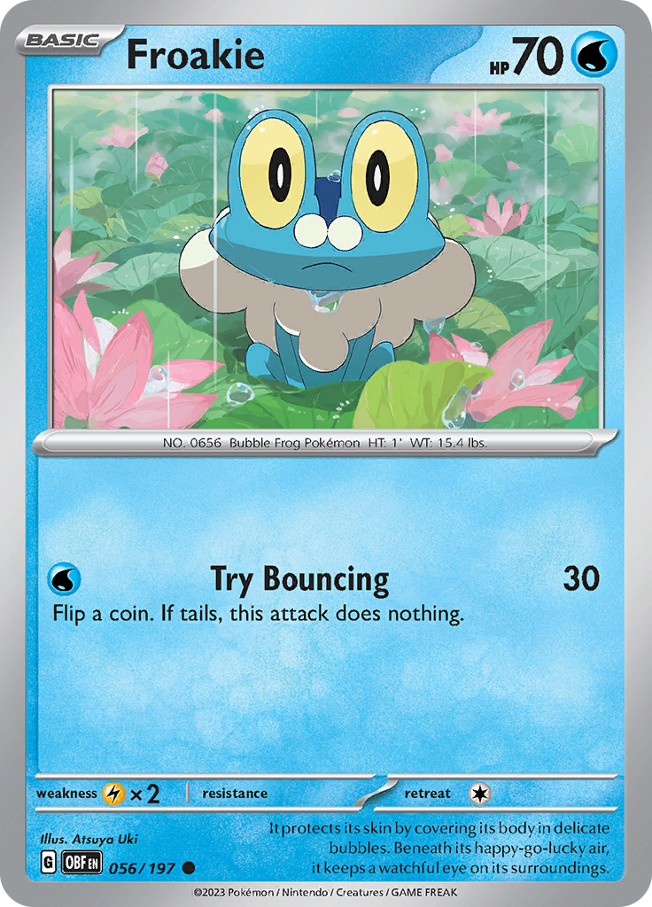 Froakie (056/197) [Scarlet & Violet: Obsidian Flames] | Odin's Place
