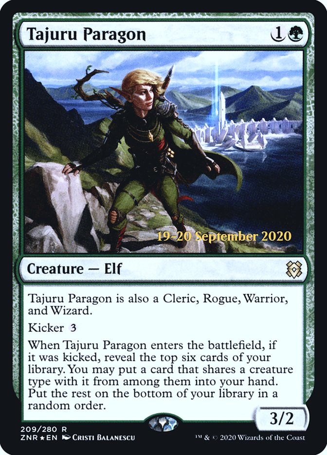 Tajuru Paragon [Zendikar Rising Prerelease Promos] | Odin's Place