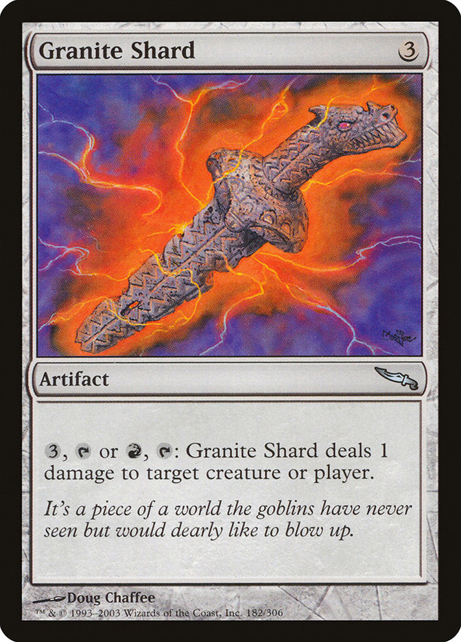 Granite Shard (182) [Mirrodin] | Odin's Place