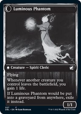 Lunarch Veteran // Luminous Phantom [Innistrad: Double Feature] | Odin's Place