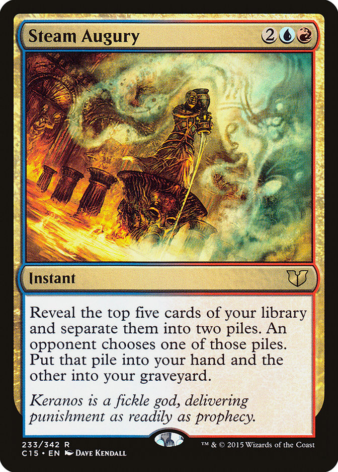 Steam Augury (233) [Commander 2015] | Odin's Place