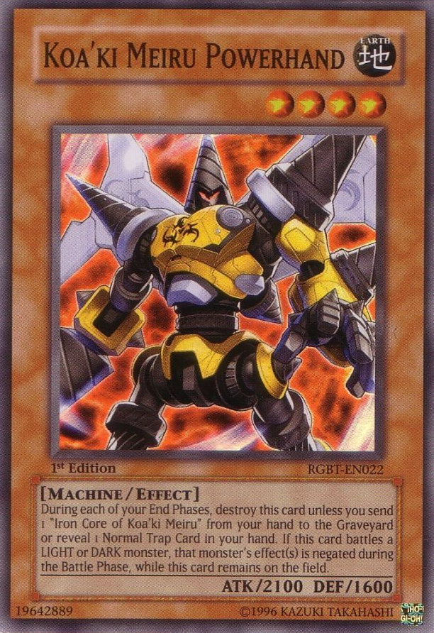 Koa'ki Meiru Powerhand [RGBT-EN022] Super Rare | Odin's Place