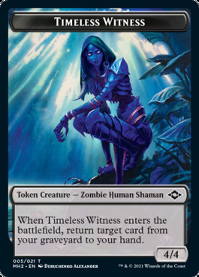 Timeless Witness Token [Modern Horizons 2 Tokens] | Odin's Place