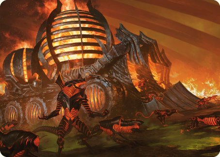 Urabrask's Forge Art Card [Phyrexia: All Will Be One Art Series] | Odin's Place