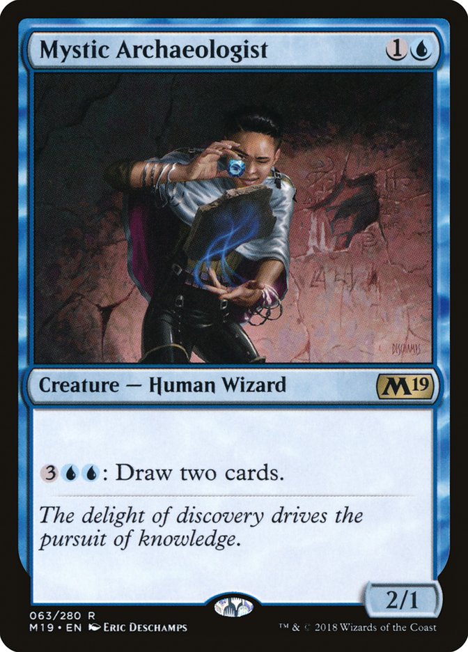 Mystic Archaeologist (63) [Core Set 2019] | Odin's Place