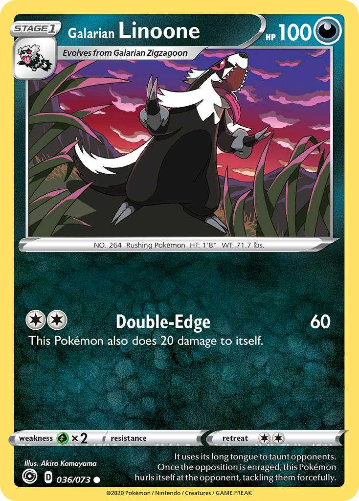 Galarian Linoone (036/073) [Sword & Shield: Champion's Path] | Odin's Place