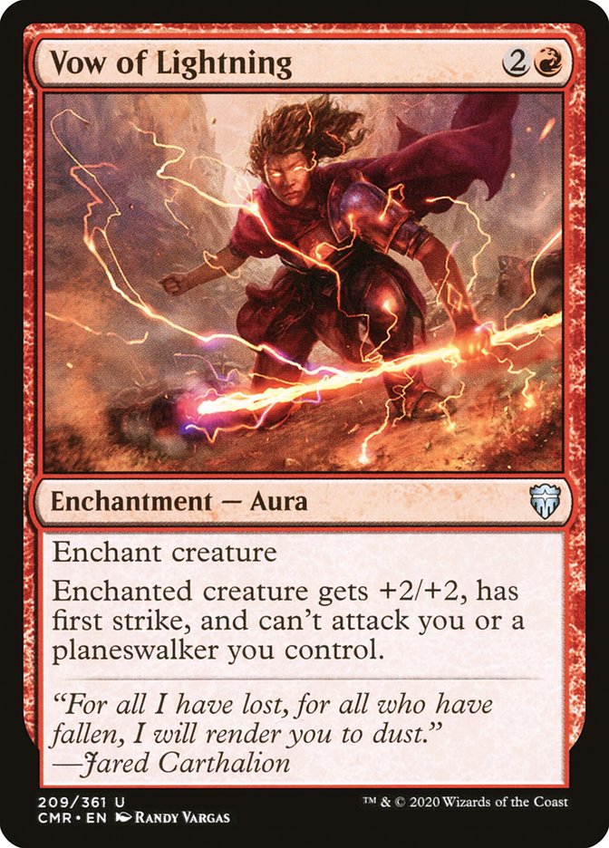 Vow of Lightning [Commander Legends] | Odin's Place