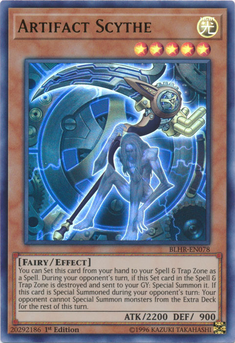 Artifact Scythe [BLHR-EN078] Ultra Rare | Odin's Place